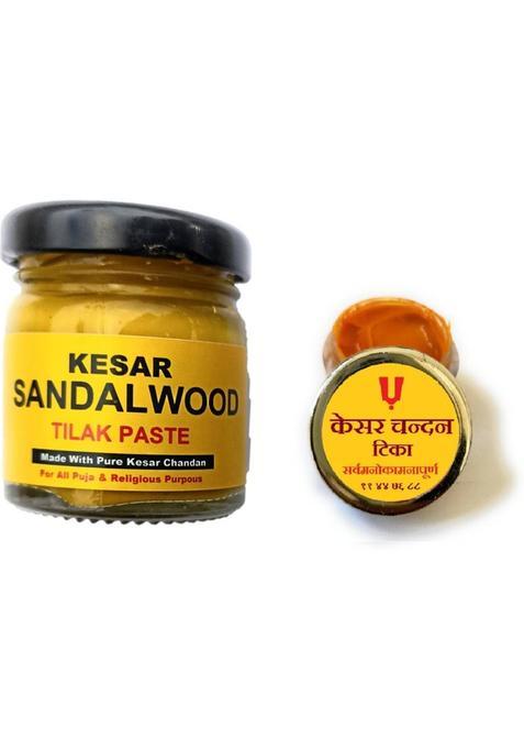 Badalteyalfaaz Kesar Sandalwood Tilak & Chandan Tika With Pure And 60Gm