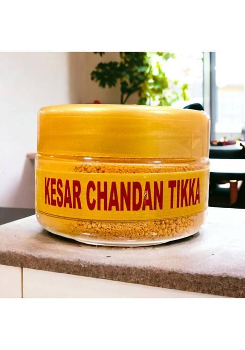 Dev Samagri Natural Kesar Chandan Powder/ Tikka -50Gm (50 G)