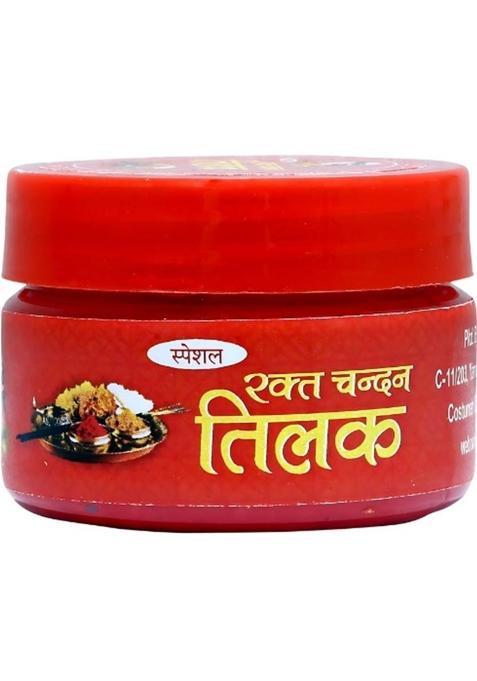 Mygodgift Red Chandan Tika(Paste) Laal Chandantika(Tilak) - 100% Pure Sandalwoods 50G (50 G)