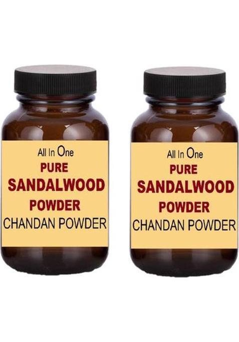 Badalteyalfaaz Pack Of 2 Pure Chandan Powder Made With Real And Rare Sandalwood Stick