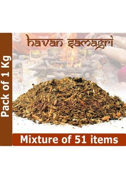 Dirghaanshi Havan Samagri For Havan Mixture Of Various Dried Herbal Roots Vedic Yagya
