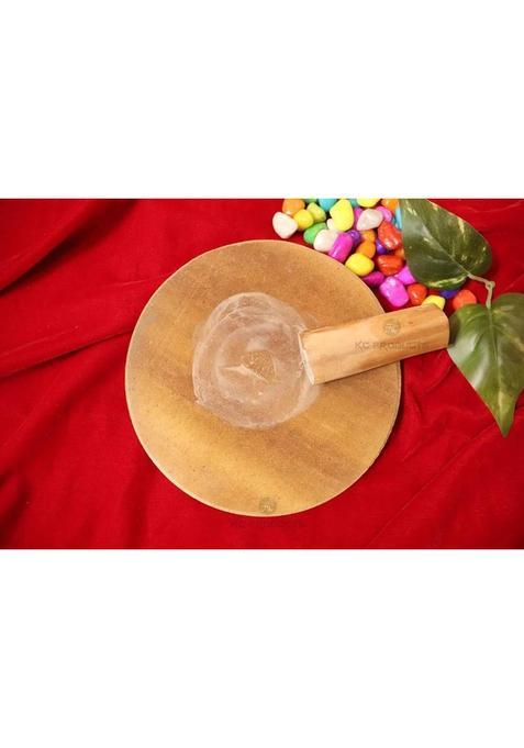 Daridra Bhanjan Chandan Rubbing Stone Sandalwood Herbs Stick Ladki Wood Stick