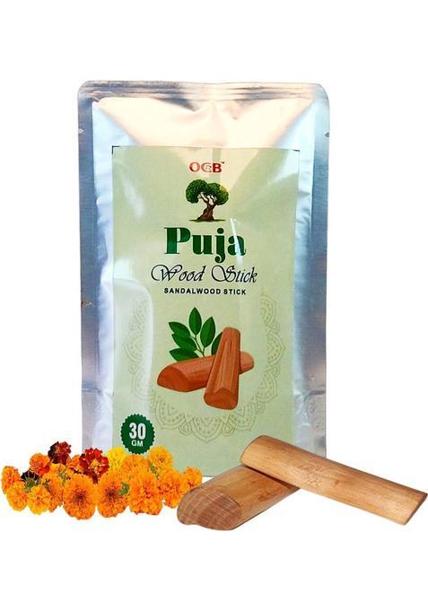 Ocb Srihari108 Natural Sandalwood Stick/Chandan Stick(30G) For Pooja, Face, Brown Color (Pack Of 1) (30 G)