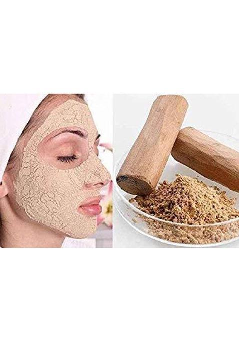 Shree Ganesh Natural White Sandalwood Powder/White Chandan Powder (100Gm)