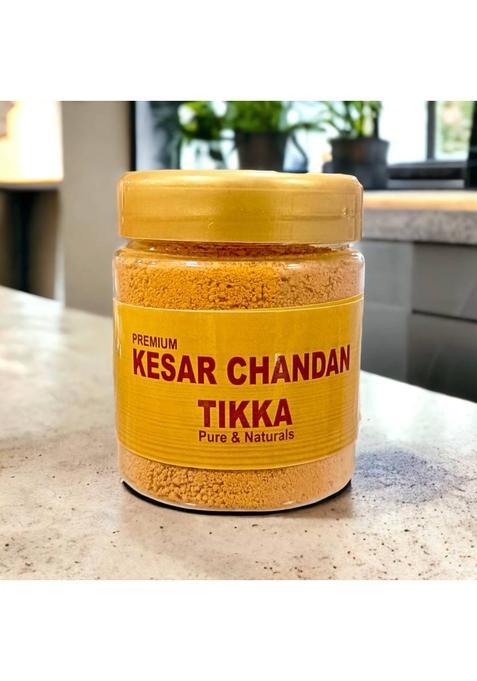 Dev Samagri Natural Kesar Chandan Powder/ Tikka (100G) (100 G)