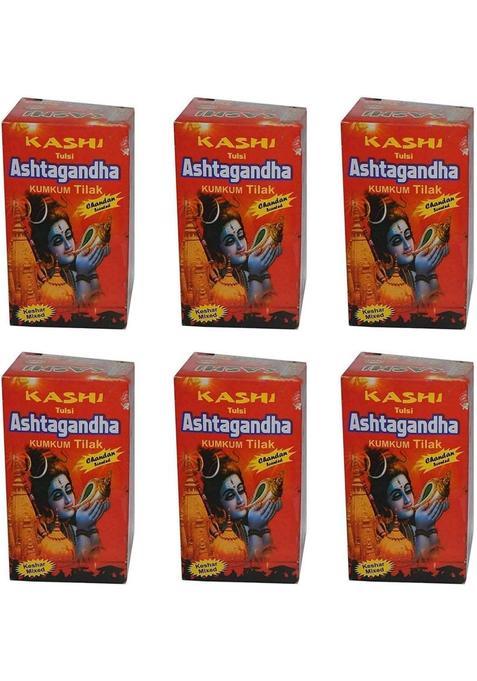 Kashi Tulsi Ashtagandha Chandan Tika 6 Pack Of 125Gm Each (125 G)