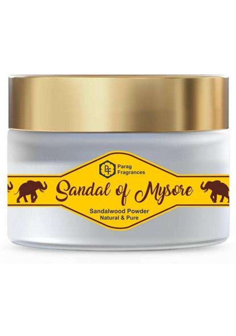 Parag Fragrances Sandal Of Mysore Real Chandan Powder 100% Natural Sandalwood - Indya