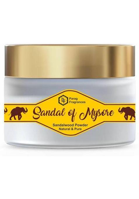 Parag Fragrances Sandal Of Mysore Real Chandan Powder 100% Natural Sandalwood