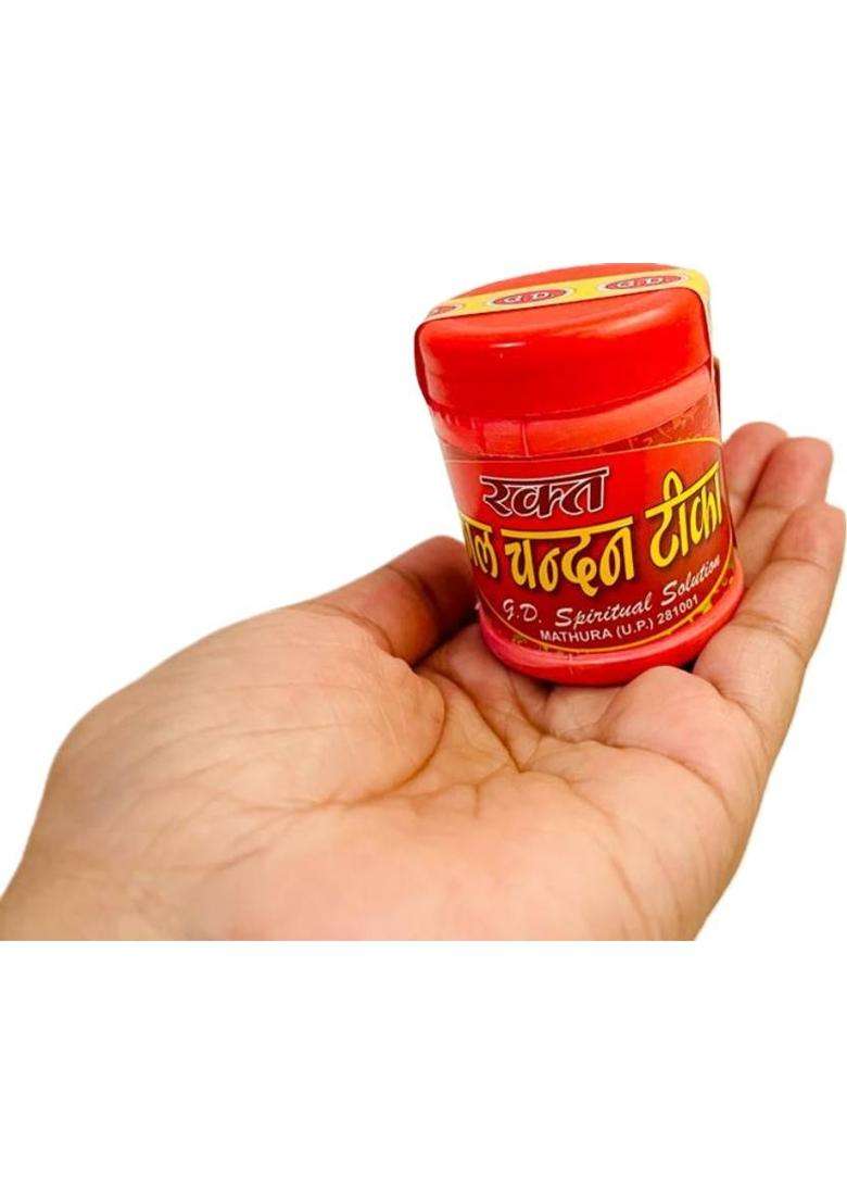 Anilstore Pack Of 2 Red Chandan Powder Sandalwood Tika (80 Gm) (60 G) - Indya
