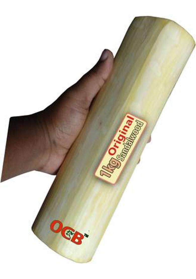 Ocb 1No Best Quality 1Kg Sandalwood Stick (990G To 1100G) 100% Genuine Pure And Chanda (1 Kg) - Indya