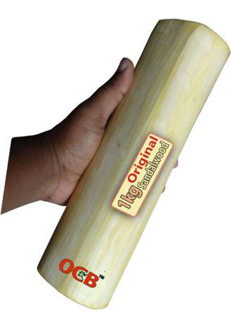 Ocb 1No Best Quality 1Kg Sandalwood Stick (990G To 1100G) 100% Genuine Pure And Chanda (1 Kg) - Indya