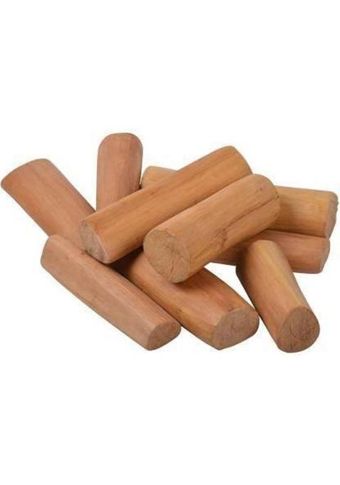 Imtion Sandal Wood Stick / Chandan Lakadi White Anukkam Chandanamu Bhadrasri Shwetchandan Valgaka - 50G