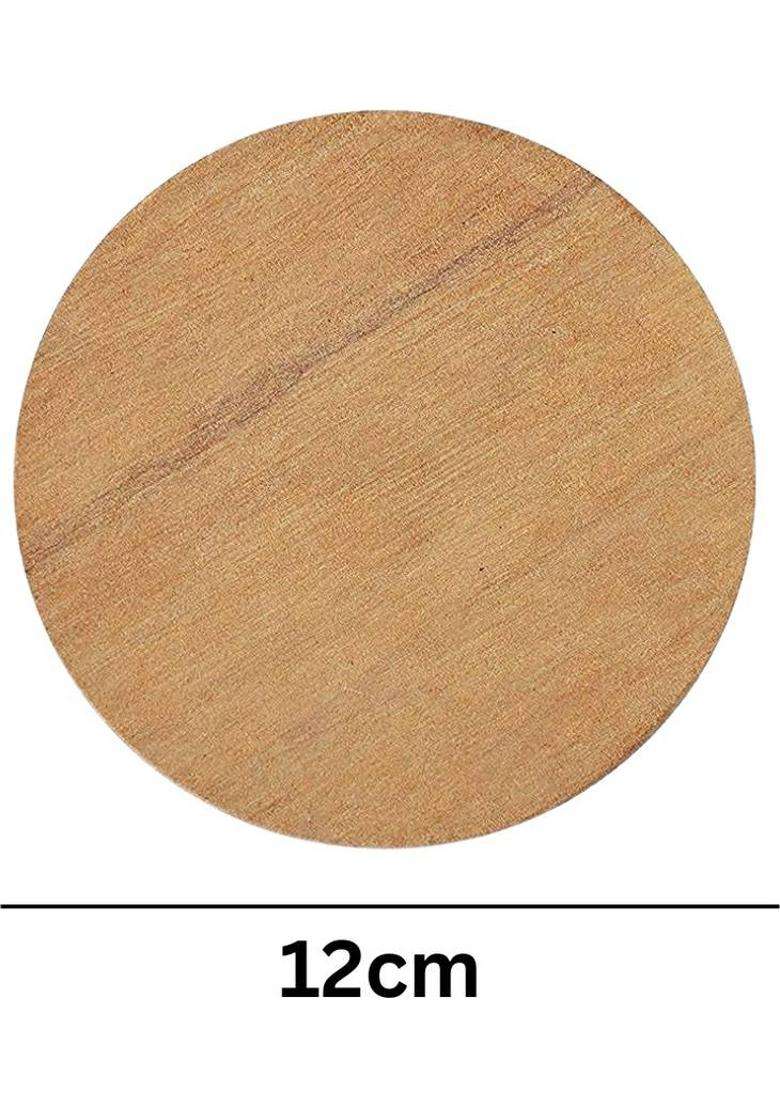 Elitetouch Chandan Pata With Sandalwood For Pooja / Wood Stick Sandal Rubbing Stone - Indya