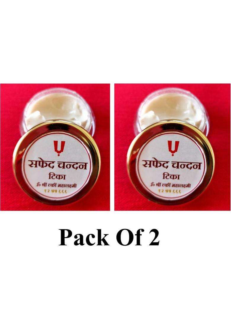 Badalteyalfaaz Safed Chandan Tika ( White Sandal Tilak) Made With Real Spiritual Method - Indya