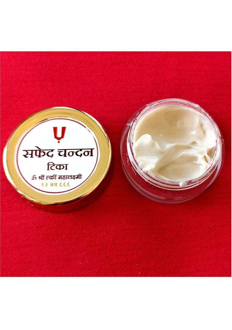 Badalteyalfaaz Safed Chandan Tika ( White Sandal Tilak) Made With Real Spiritual Method - Indya