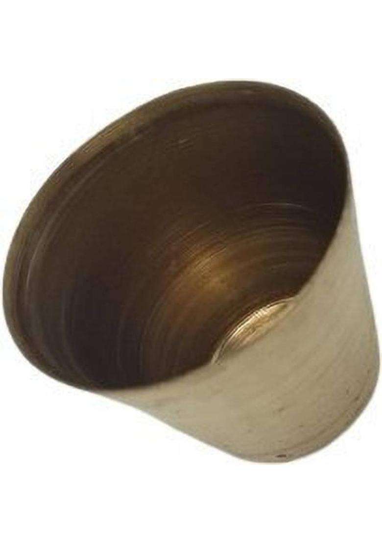 Kanha Kanhaiya Ji Bhog Thali With Spoon Glass And Bowl/ Thakur Ke Bartan Copper (Gold) - Indya