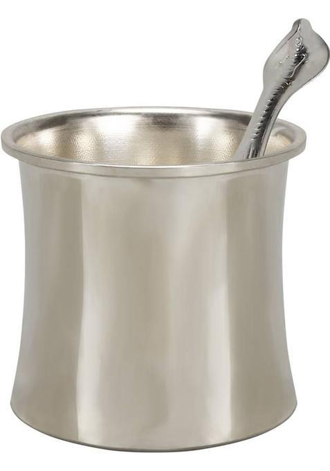 Sigaram German Silver Panch Patre With Pooja Hand For Home Festival Decor K3975 Plated (2 Pieces, Silver)