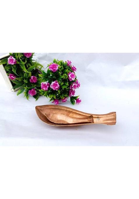 Mataraenterprise Copper Kosha Kushi For Puja (1 Pieces Brown)