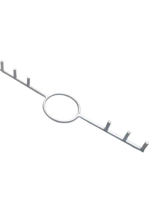 Sthithi Lakshmi Pooja Flower Stand Lxm4 Iron (1 Pieces, White)