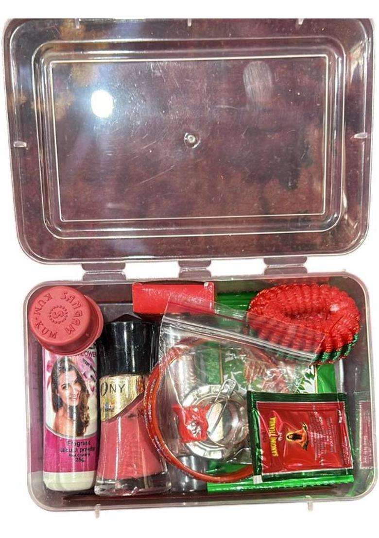 Signature Mata Rani Shringar Set Of 20 Items Plastic (Multicolor) - Indya