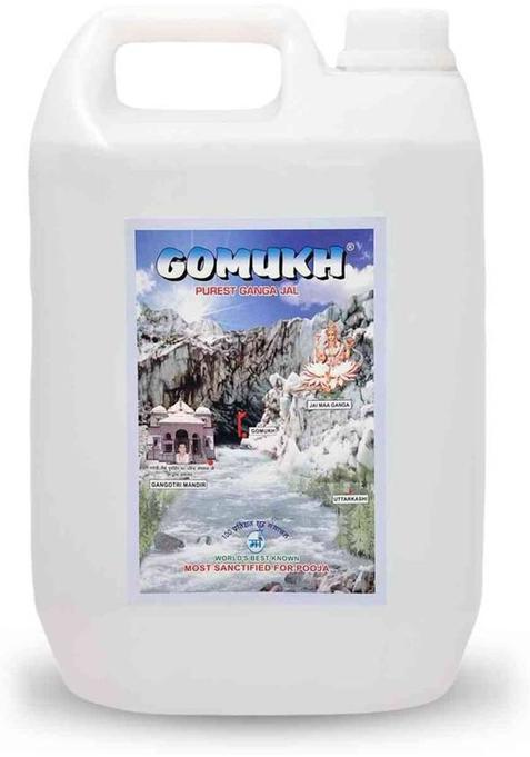 Gomukh Gangajal 5 Litre Approved By Government Of Uttrakhand For Pooja Purpose (5 L)
