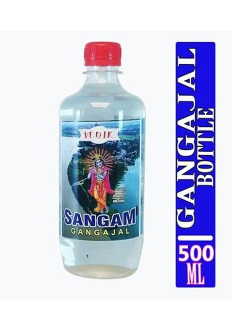 Vedik Sangam Gangajal Water Of Ganga River Pooja Purpose 500Ml (500 Ml)