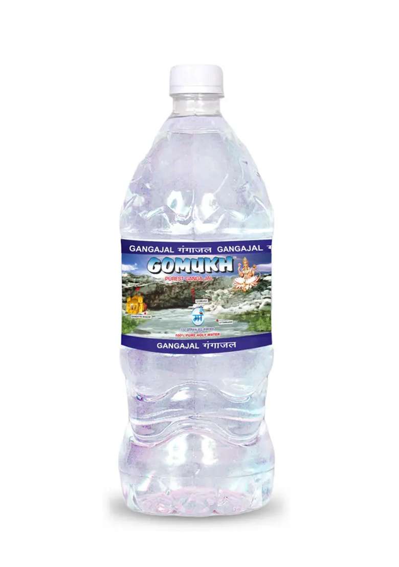 Gomukh Gangajal 1 Litre Approved By Government Of Uttrakhand For Pooja Purpose - Indya