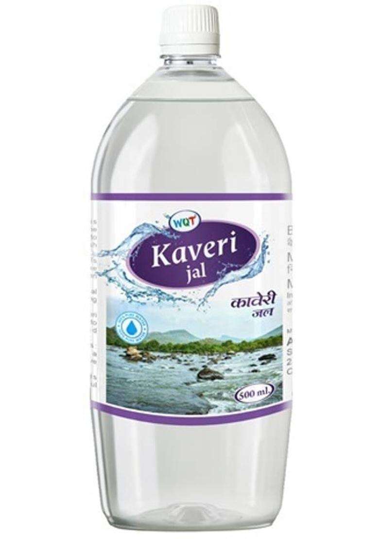 Wqt Kaveri Jal 500 Ml Purest Holy Water For Puja Sourced From River (500 Ml) - Indya