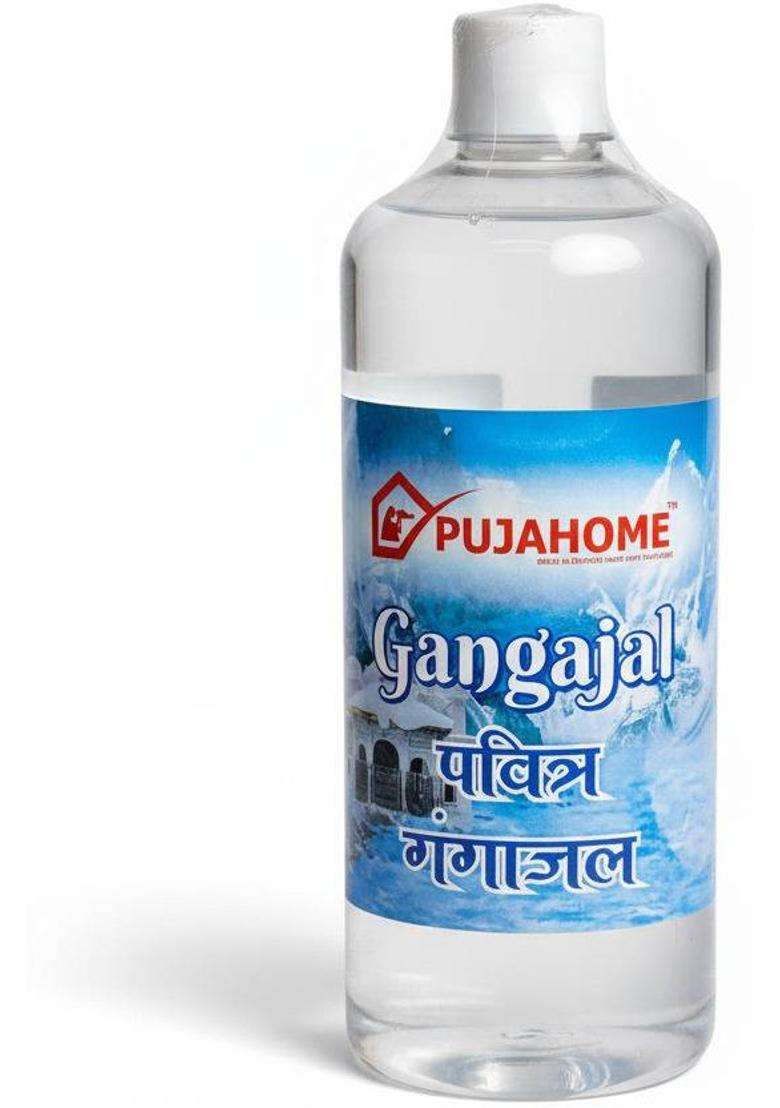 Pujahome Gangajal For Puja Sourced From Rishikesh - Rituals Rites(500Ml X 1 Bottles) (500 Ml) - Indya