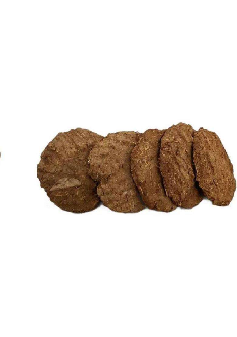 Ma Ganga Cow Dung Cake Prepared With Jal Pooja Hawan Etc. Purpose - Indya