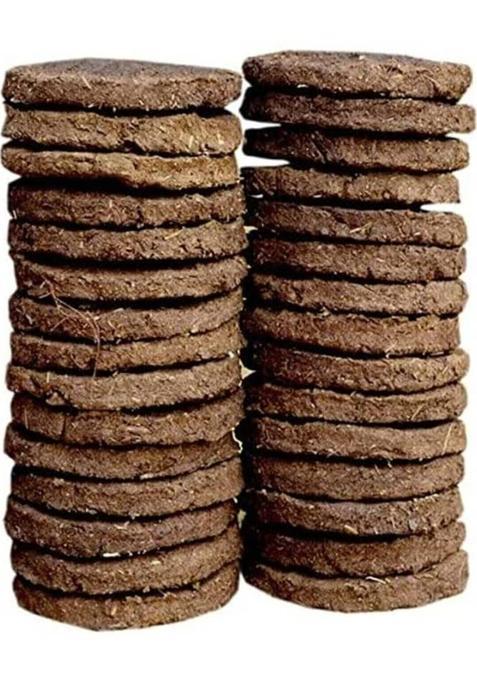 Ma Ganga Cow Dung Cake Prepared With Jal Pooja Hawan Etc. Purpose