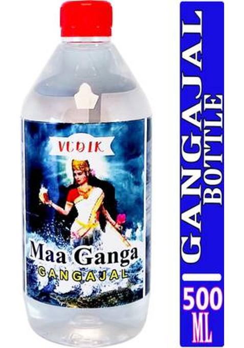 Vedik Ma Ganga Gangajal Water Of River Pooja Purpose 500Ml (500 Ml)