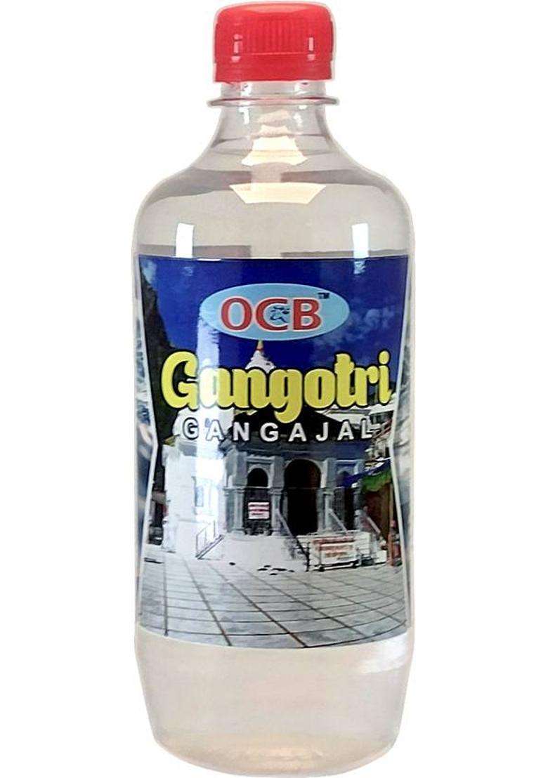 Ocb Gangotri Gangajal 500Ml Bottle Collected For Pooja Purpose (500 Ml) - Indya