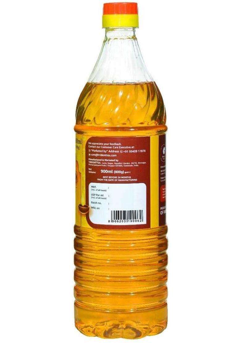 Jaishubam Pancha Deepam Pooja Oil With Camphor Fragrance 900Ml (900 Ml) - Indya