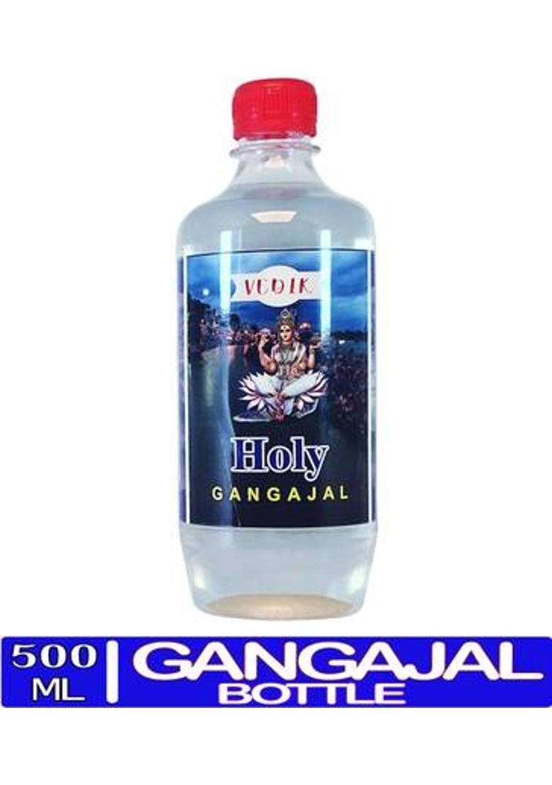 Vedik Holy Gangajal Puja Samagri Ganga Water 500Ml (500 Ml) - Indya