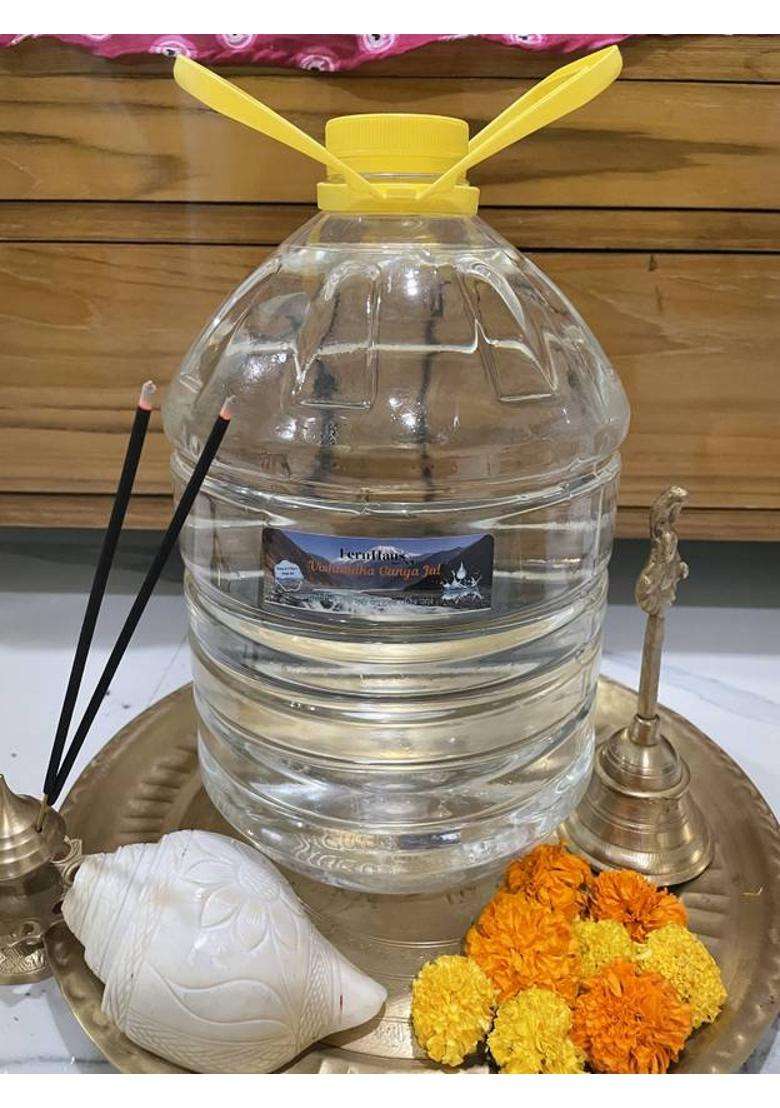Fernhaus Pure And Original Gangajal For Puja & Rituals Polution Chemical Free 5 Ltr (5 L) - Indya