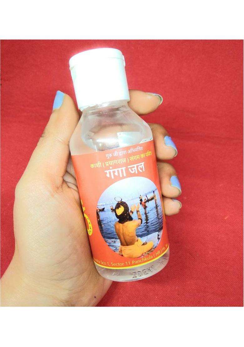 Astrosale Prayag Raj (Sangam) Pavitra Ganga Jal Holy Water For Purpose Of Havan Pujan & All Types Pooja Religion Ceremonies To Remove Negativity Disaster And Improve Health Wealth Prosperity (100 Ml) - Indya
