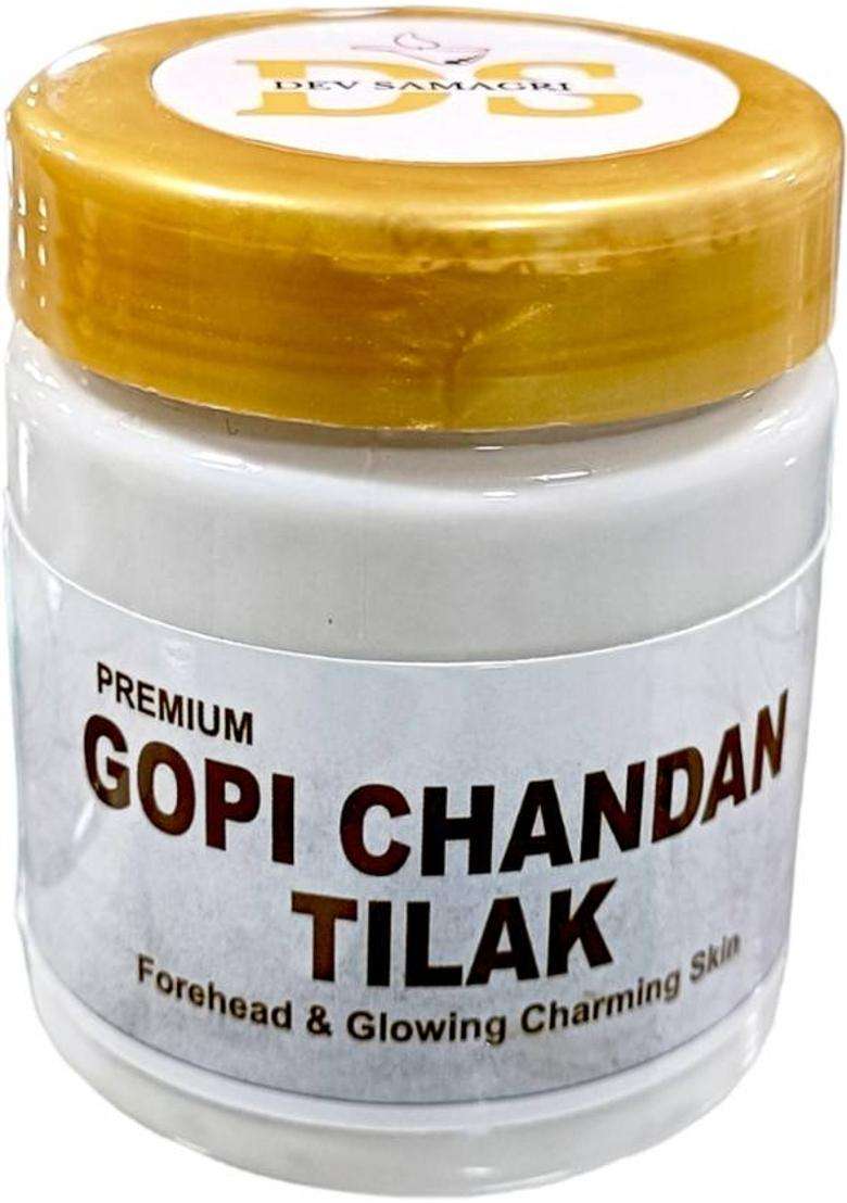 Dev Samagri Pure Liquid Gopi Chandan Tilak/Gopi Face Pack (200 G) - Indya