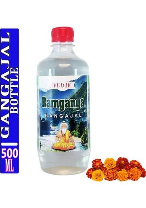 Vedik Ramganga Gangajal Pure For Pooja 500Ml Bottal (500 Ml)