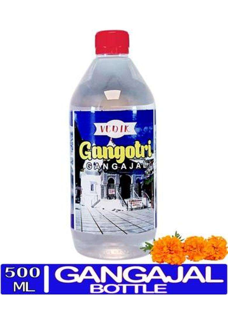 Vedik Gangotri Gangajal Pure For Pooja 500Ml Bottal (500 Ml) - Indya