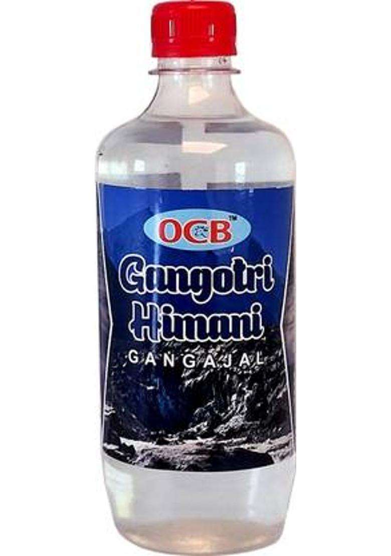 Ocb Gangotri Himani Gangajal Pure Gangajal-500Ml Holy Water Of Pooja Purpose (500 Ml) - Indya