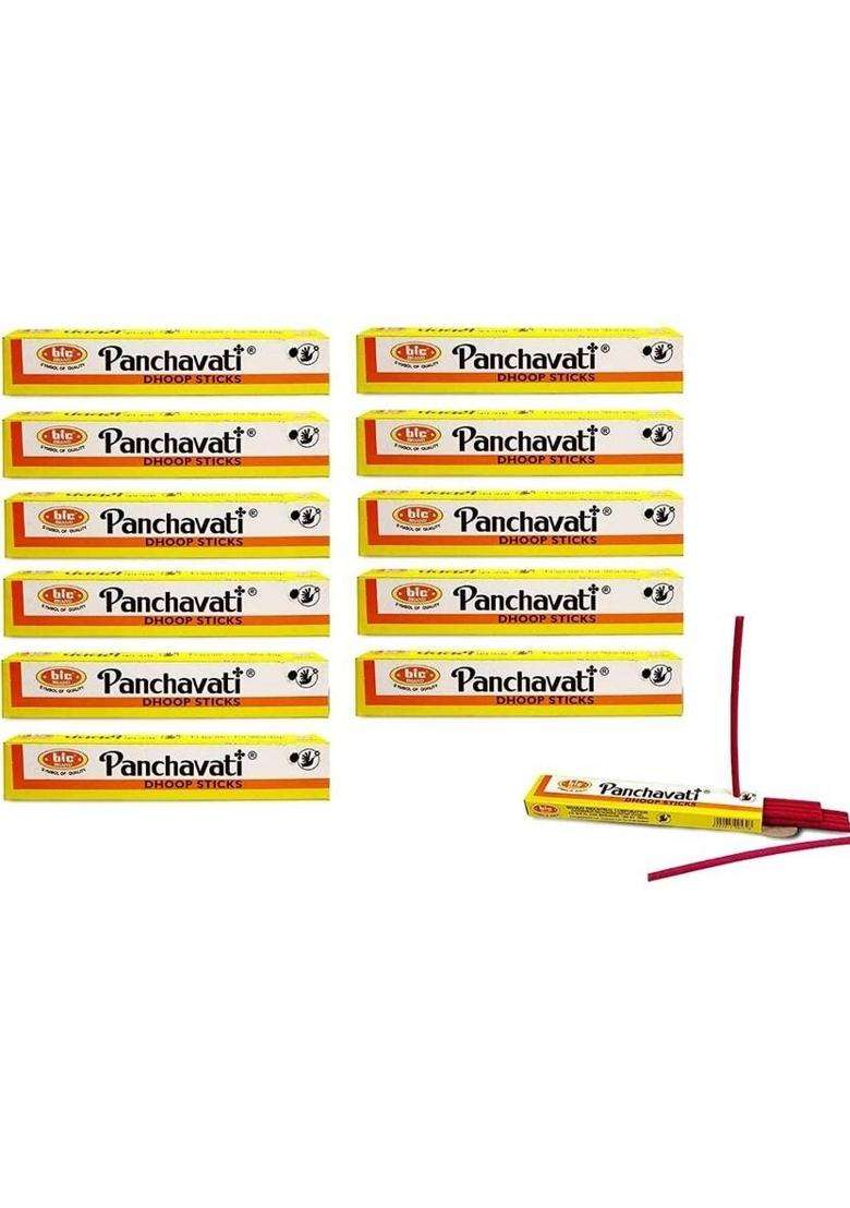 Dhoop Agarbatti Samagri Panchavati Inscense Sticks (Pack Of 2) Wooden (2 Pieces Brown) - Indya
