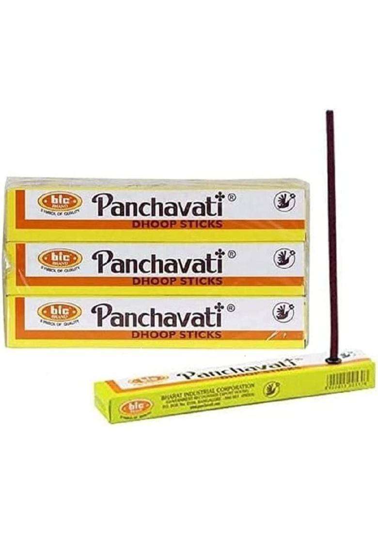 Dhoop Agarbatti Samagri Panchavati Inscense Sticks (Pack Of 2) Wooden (2 Pieces Brown) - Indya