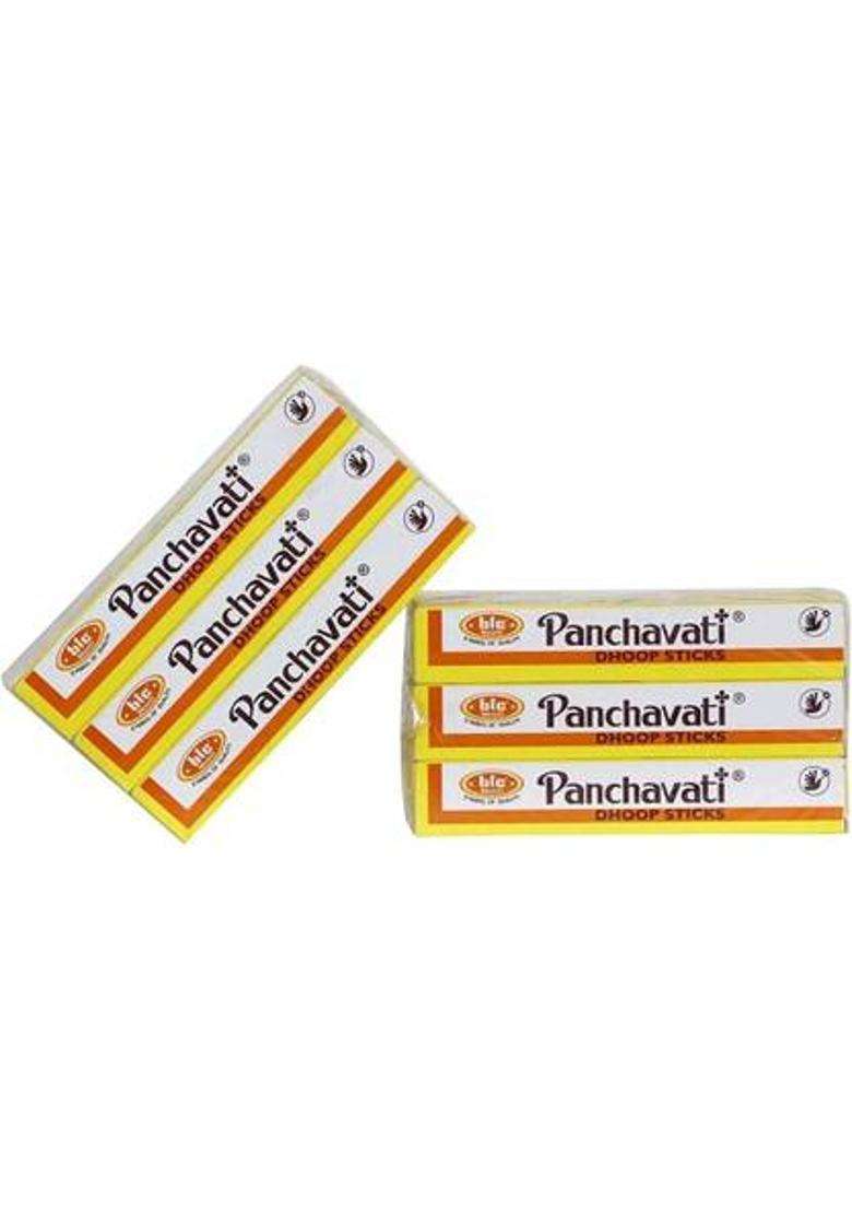Dhoop Agarbatti Samagri Panchavati Inscense Sticks (Pack Of 2) Wooden (2 Pieces Brown) - Indya