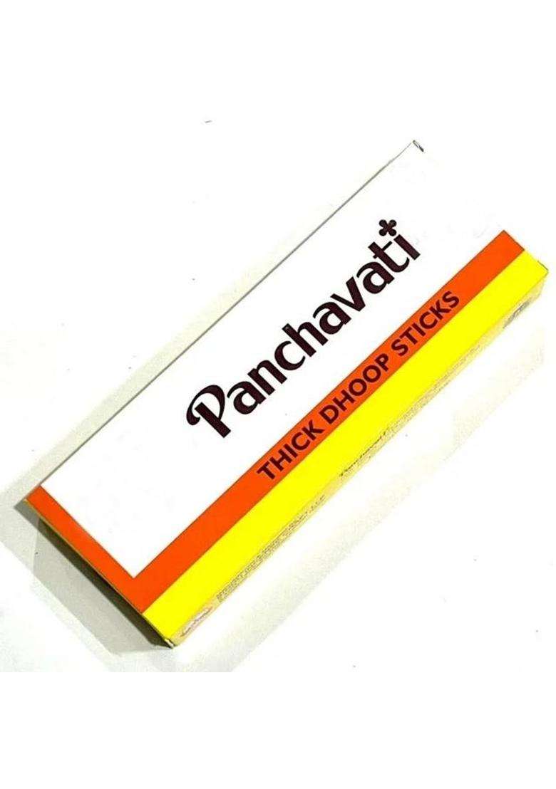 De-Ultimate Pack Of 3 (21 Sticks) Panchavati Long Premium Dhoop Incense Sticks For Worship Scented Units Set 3) - Indya
