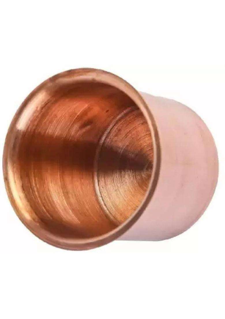 Puchchi Copper Kalash (Brown) - Indya