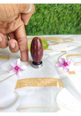 Shivling Natural Narmadeshwar Shivling For Daily Home Pooja Decorative Showpiece - 2.5 Cm(Stone Brown Black White Yellow Yellow Green Red Silver Multicolor)