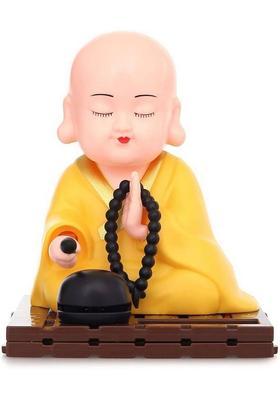 Karnikha International Decorative Showpiece - 8 Cm(Plastic Yellow)