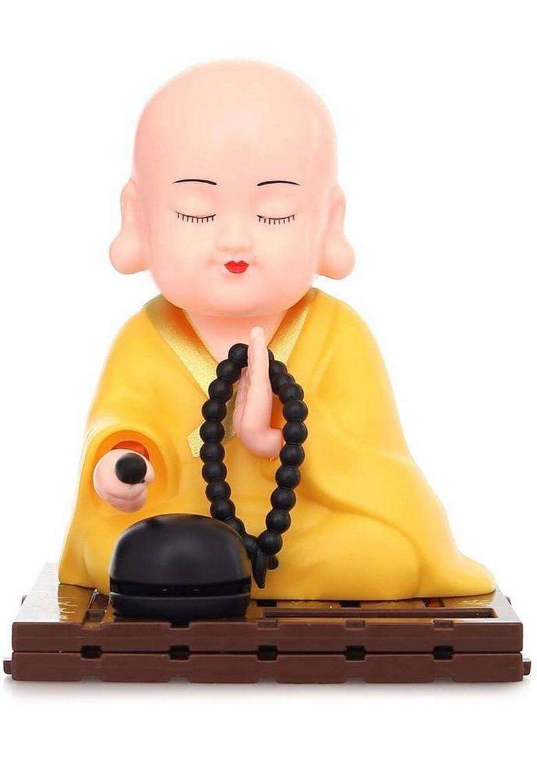 Karnikha International Decorative Showpiece - 8 Cm(Plastic Yellow) - Indya