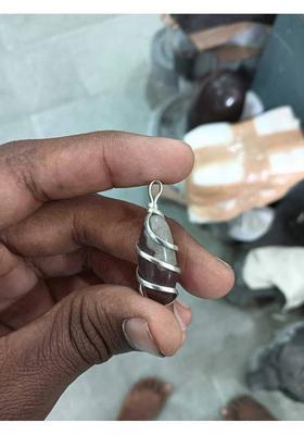 Shivling Natural Narmadeshwar Shivling For Daily Home Pooja Decorative Showpiece - 2.5 Cm(Stone Brown Black White Yellow Yellow Green Red Silver Multicolor)